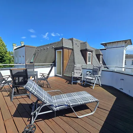 Appartement Strandvillen - Mit Panoramablick, 2 Schlafzimmern Und Balkon Sv-715 Binz