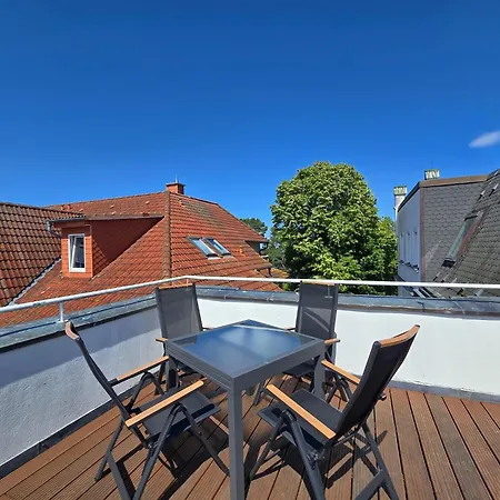Strandvillen - Mit Panoramablick, 2 Schlafzimmern Und Balkon Sv-715 * Binz