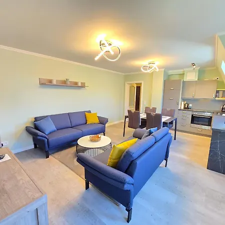 Strandvillen - Mit Panoramablick, 2 Schlafzimmern Und Balkon Sv-715 Lägenhet *