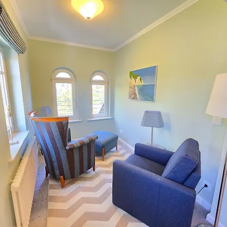 Strandvillen - Mit Panoramablick, 2 Schlafzimmern Und Balkon Sv-715 * Binz