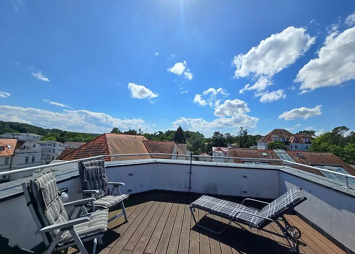 Lejlighed Strandvillen - Mit Panoramablick, 2 Schlafzimmern Und Balkon Sv-715 *