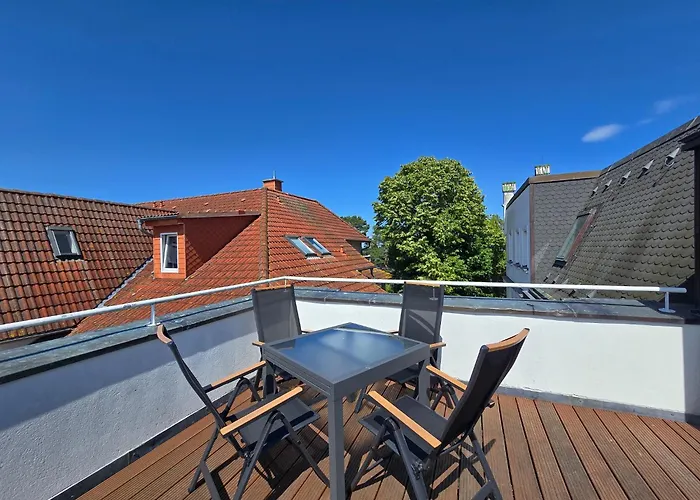 Strandvillen - Mit Panoramablick, 2 Schlafzimmern Und Balkon Sv-715 * Binz