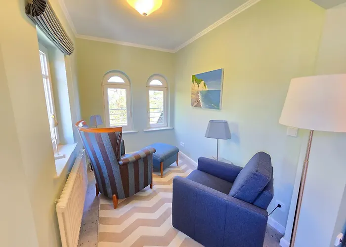 Strandvillen - Mit Panoramablick, 2 Schlafzimmern Und Balkon Sv-715 * Binz